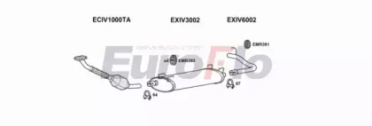 Система выпуска ОГ EuroFlo IVDAI23D 7003B